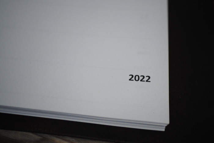 Kalendář na rok 2022 na A5 – 54 listů