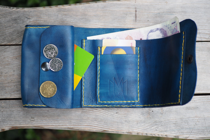Peněženka MontMat modrá